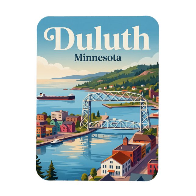 Duluth Minnesota Magnet (Vertical)