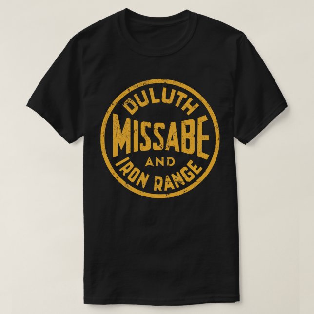 Duluth Missabe and Iron Range Railway T-Shirt (Design Front)