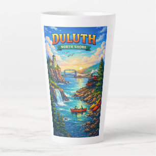 Duluth North Shore Minnesota Souvenir Latte Mug