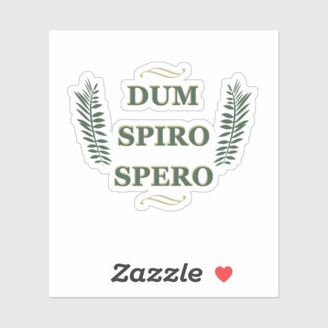 Dum spiro spero (Sheet)
