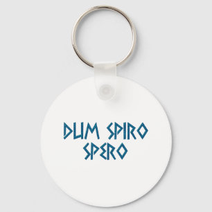 dum spiro spero Latein Key Ring