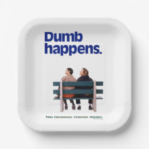 Dumb and Dumber   Dumb Happens Paper Plate
