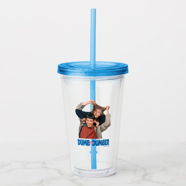 Dumb and Dumber | Lloyd and Harry Acrylic Tumbler (Front)