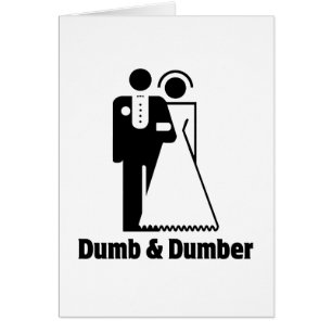 Dumb & Dumber Bride Groom Wedding