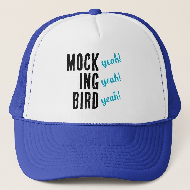 Dumb & Dumber Mocking Bird Trucker Hat (Front)