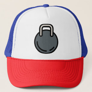 dumbbell-1 trucker hat