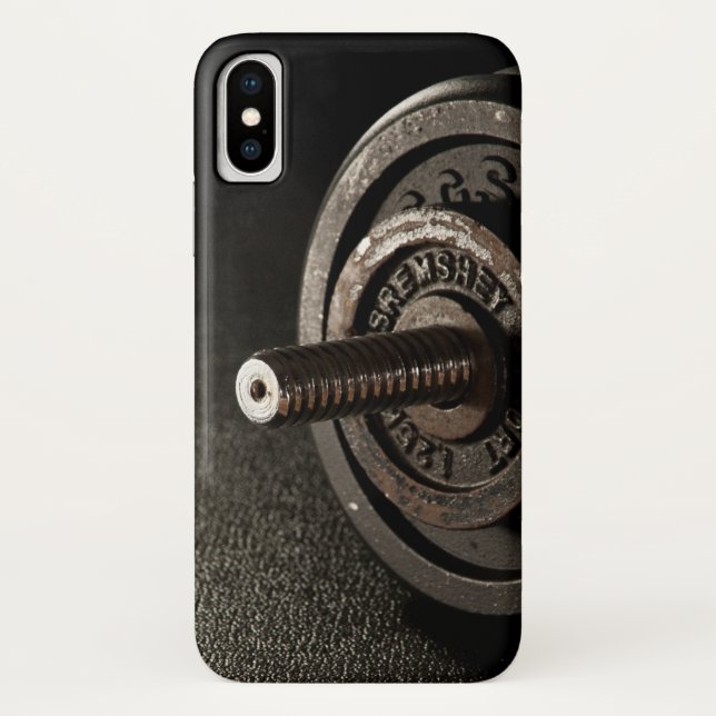 Dumbbell Case-Mate iPhone Case (Back)