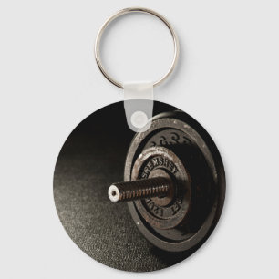 Dumbbell Key Ring