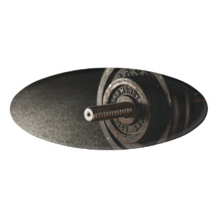 Dumbbell Name Tag