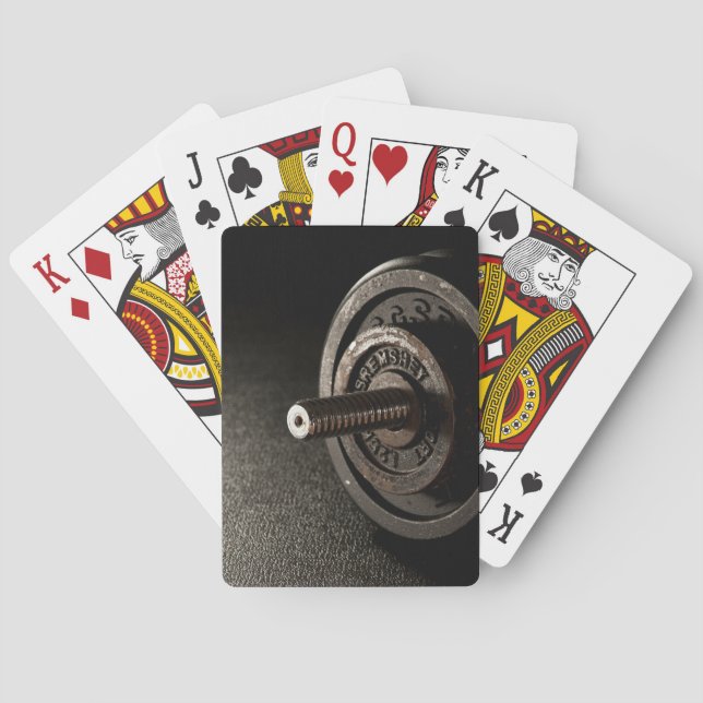 Dumbbell Playing Cards (Back)