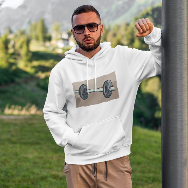 Dumbbell Weight Fitness Hoodie (Creator Uploaded)