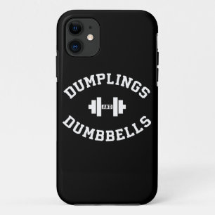 Dumbbells and Dumplings - Funny Bulking Novelty Case-Mate iPhone Case