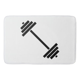 Dumbbells Bath Mat