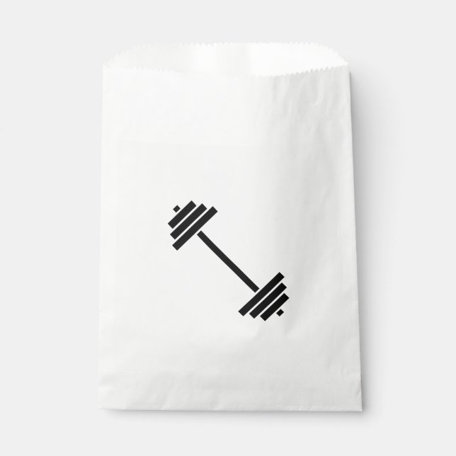 Dumbbells Favour Bags (Front)