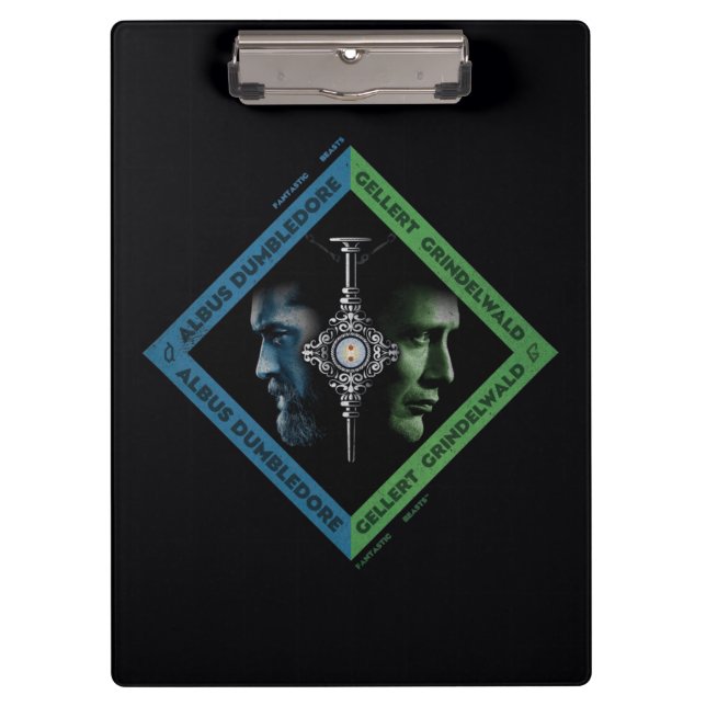 Dumbledore & Grindlewald Blood Troth Graphic Clipboard (Front)