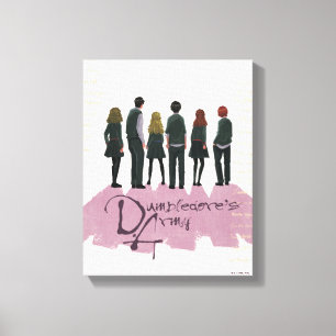 Dumbledore's Army Illustration Canvas Print