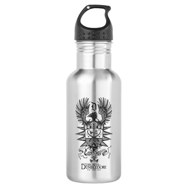 Dumbledore's Crest 532 Ml Water Bottle (Front)