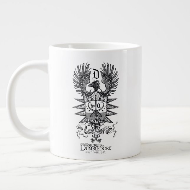 Dumbledore's Crest Large Coffee Mug (Left)