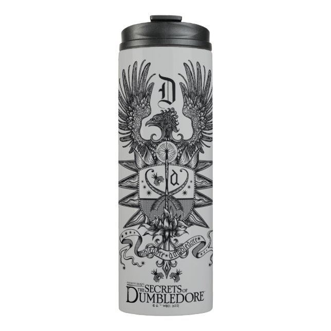 Dumbledore's Crest Thermal Tumbler (Front)