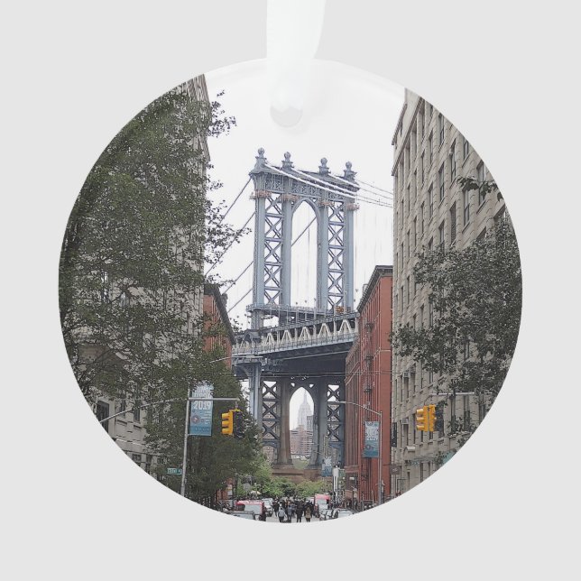 DUMBO, Brooklyn #2 Ornament (Front)