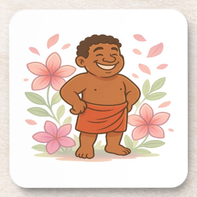 Dumi Flower spirit Coaster (Front)