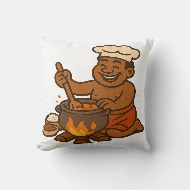 Dumi Village Chef Cushion (Front)
