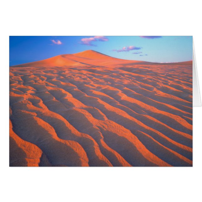 Dumont Dunes, Sand Dunes and Clouds (Front Horizontal)