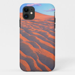 Dumont Dunes, Sand Dunes and Clouds iPhone 11 Case