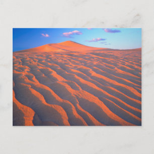 Dumont Dunes, Sand Dunes and Clouds Postcard