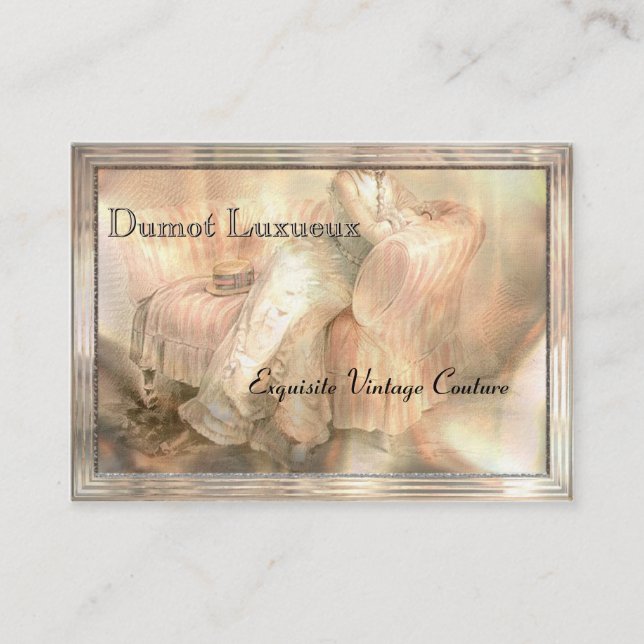 Dumot Luxueux Vintage ultra-thick Business Card (Front)