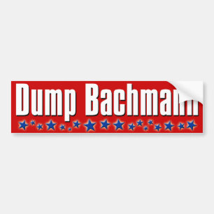 Dump Michele Bachmann Bumper Sticker