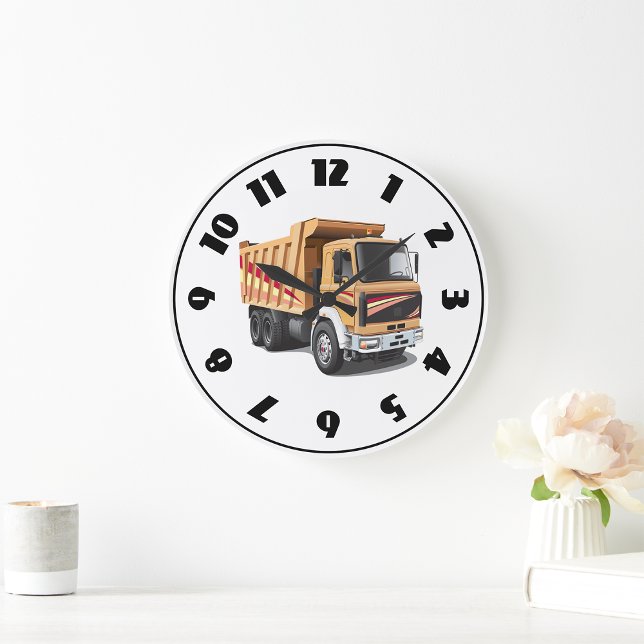 Dump Truck Clock (Creator Uploaded)