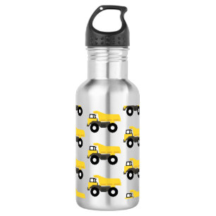 Dump Truck Construction Trucks 532 Ml Water Bottle