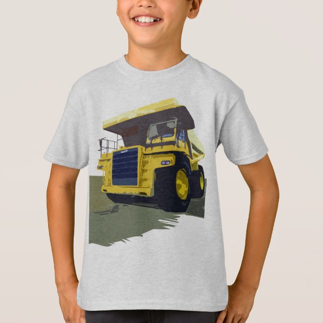 Dump truck - grille T-Shirt (Front)