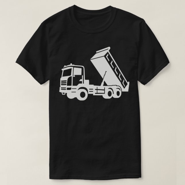 Dump truck tipper  T-Shirt (Design Front)