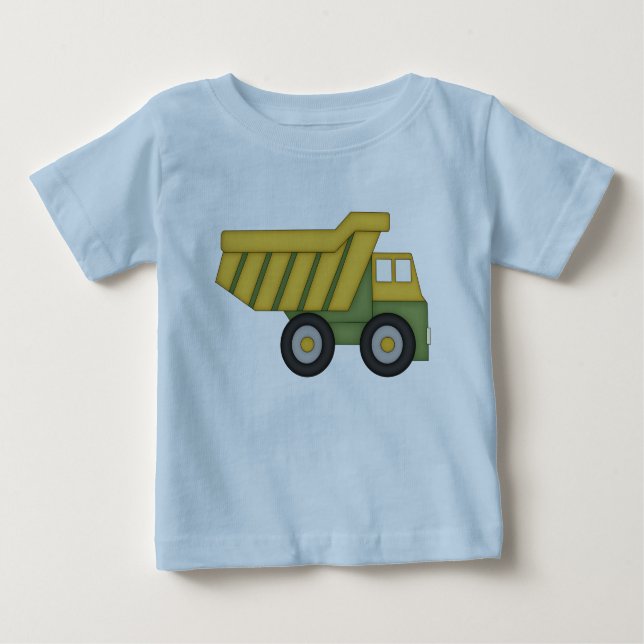 Dump Truck Tshirt for Kids (Front)