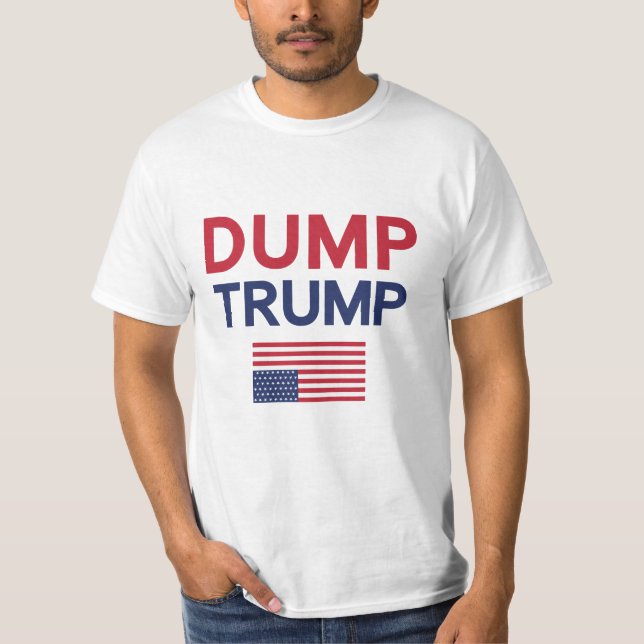Dump Trump 2016 Shirt (Front)