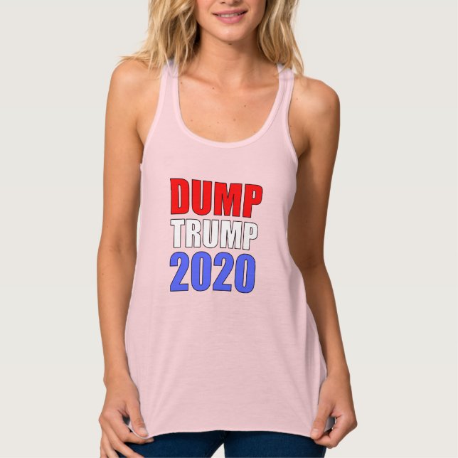 Dump Trump 2020 Anti-Trump Singlet (Front)