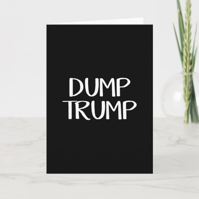 Dump Trump 2  Card (Front)