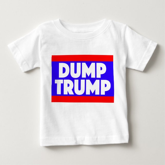 Dump Trump Baby Tee (Front)
