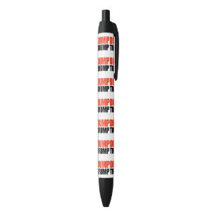 Dump Trump Black Ink Pen