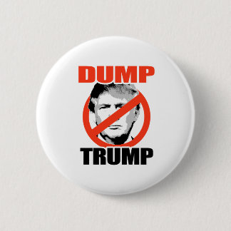 Dump Trump Now 6 Cm Round Badge