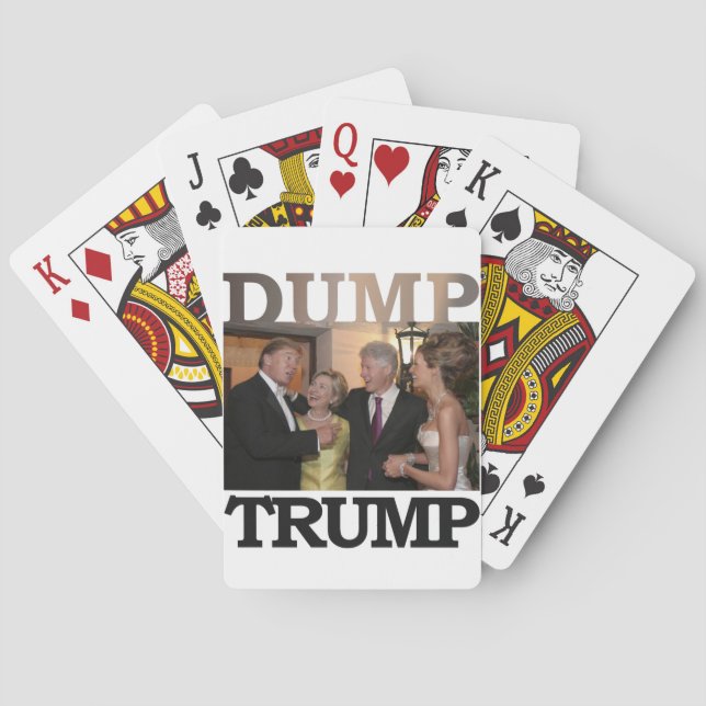 Dump Trump Playing Cards (Back)