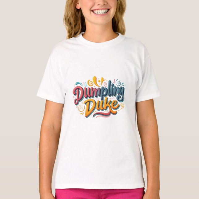 Dumpling Duke  T-Shirt (Front)