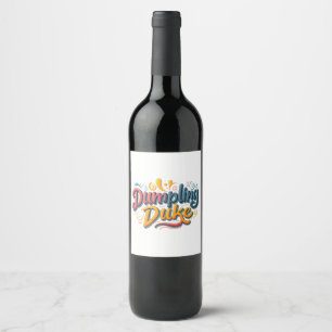 Dumpling Duke Wine Label