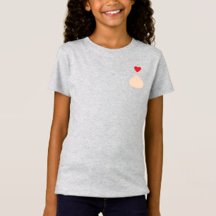 Dumpling Love Girls' Slim Fit T-Shirt