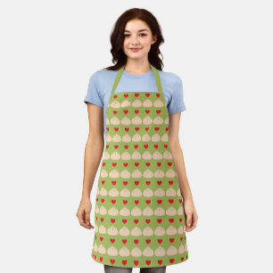 Dumpling Love Matcha Medium Apron