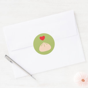 Dumpling Love Matcha Sticker