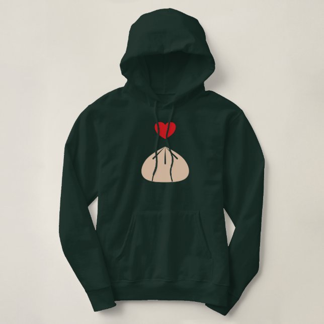Dumpling Love Pullover Hoodie (Design Front)