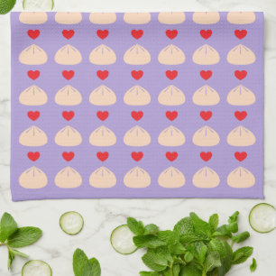 Dumpling Love Ube Kitchen Towel